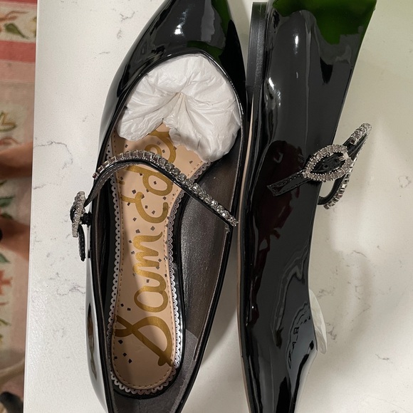 Sam Edelman Black Patent Mary Jane Shoes - Picture 2 of 3